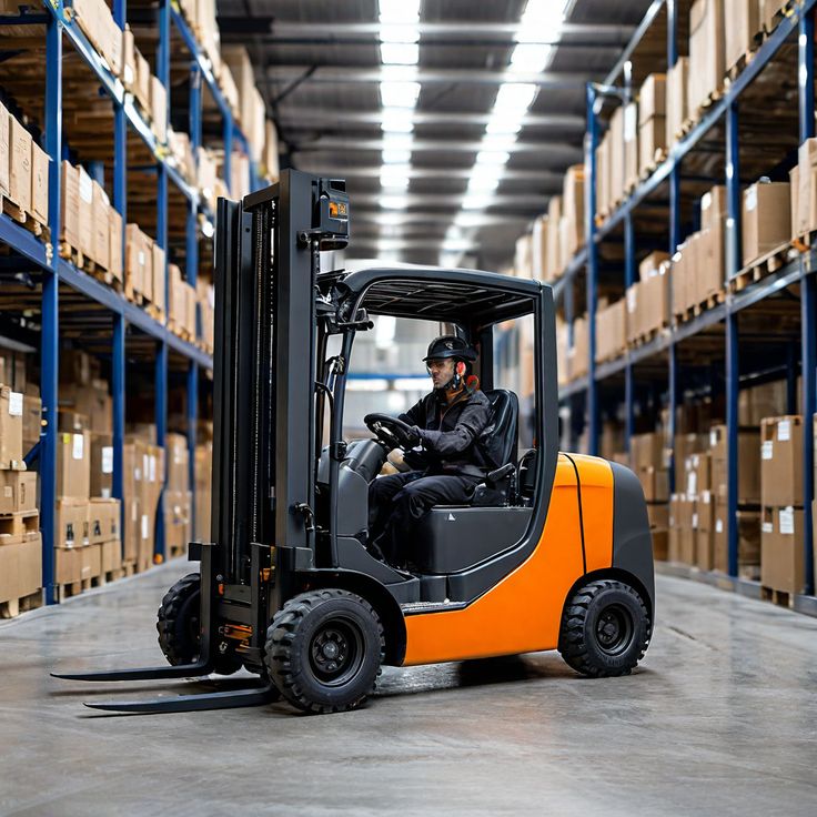 вилочный погрузчик 1